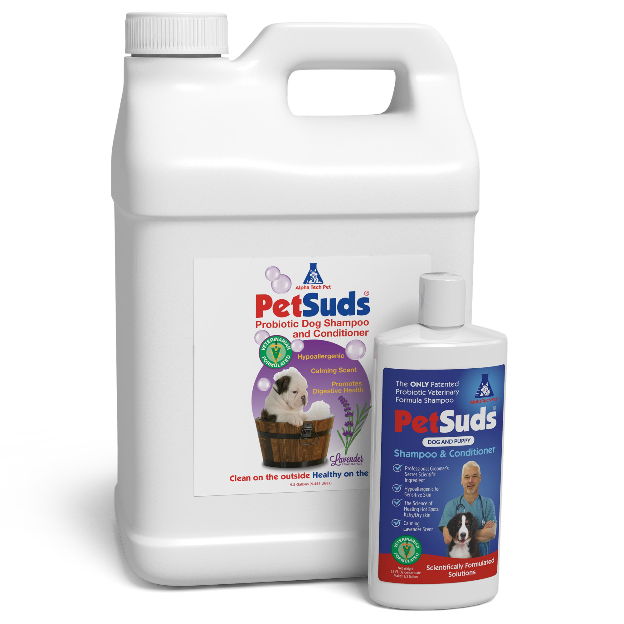 PetSuds pet shampoo